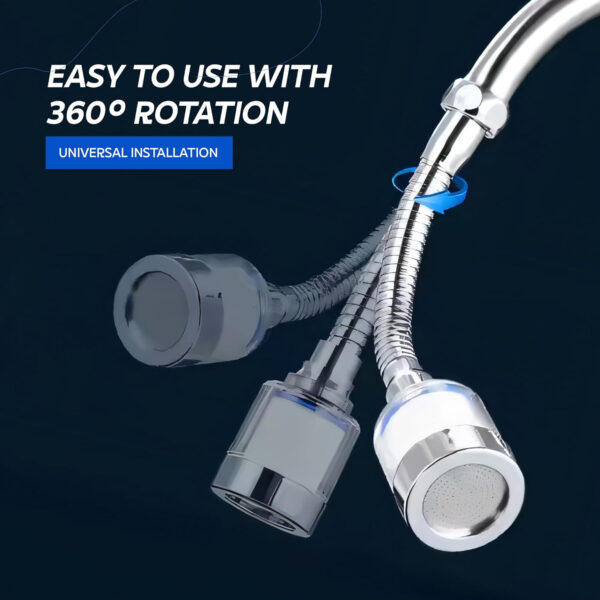 Faucet Water Filter for Kitchen Tap by MIORAH | Easy Install | Tap Water Purifier Removes Impurities Pack of 1 - Image 4