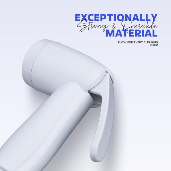 Health Faucet Set by MIORAH | ABS Jet Spray Gun with Pipe & Hook | Toilet Faucet for Bathroom, Leak-Proof, Easy Installation - Image 11