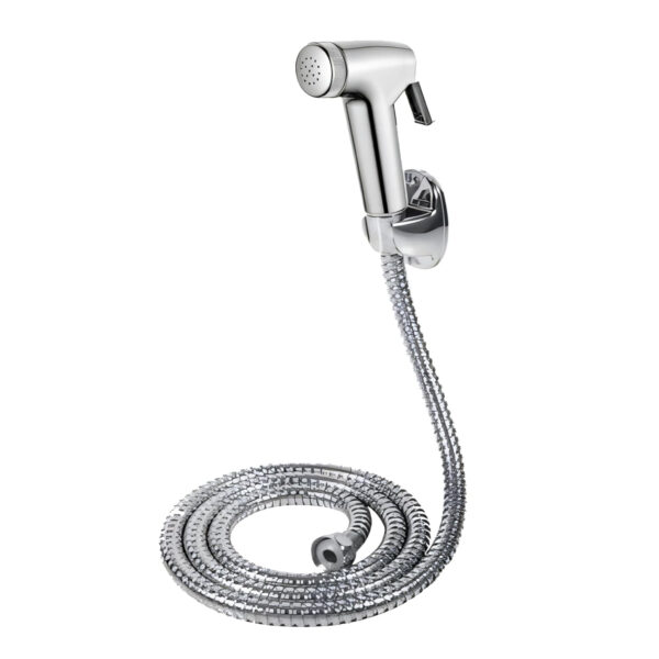 Health Faucet Set by MIORAH | ABS Jet Spray Gun with Pipe & Hook | Toilet Faucet for Bathroom, Leak-Proof, Easy Installation
