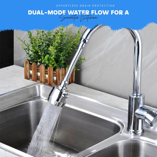 Tap Extension for Kitchen Sink by MIORAH – Flexible Kitchen Tap Extender for Basin, Easy Install Faucet Attachment Pack of 1 - Image 7