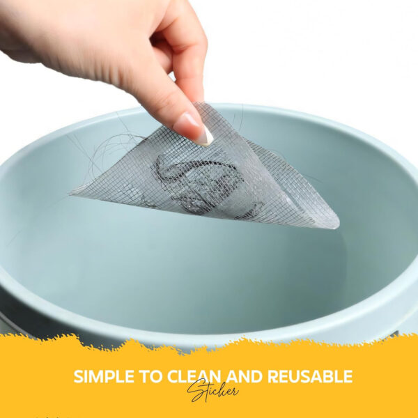 MIORAH Kitchen Sink Drain Filter | Sink Drainer | Drainage Cover | Sink Strainer | Drain Cover Mesh | Durable Nylon Mesh Filter, Easy Installation, Pack of 20 - Image 8