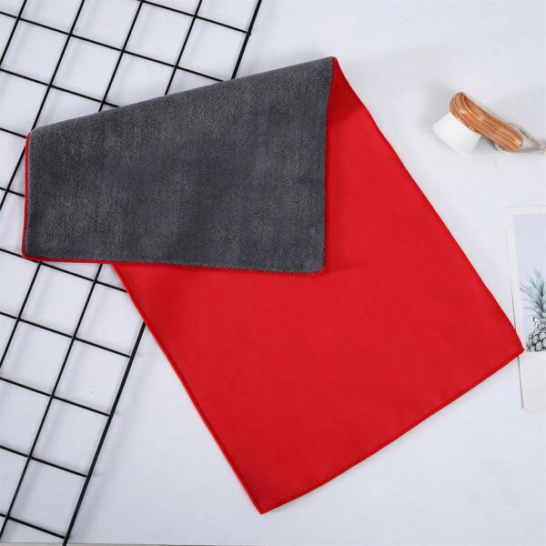 MIORAH Microfiber Cleaning Cloth for Kitchen | 500 GSM Microfiber Cloth for Car, Bike, Laptop | Ideal for All Surfaces, Lint-Free & Ultra Absorbent, Resuable Cleaning Wipe, 35x75 cm, Pack of 2 - Image 22