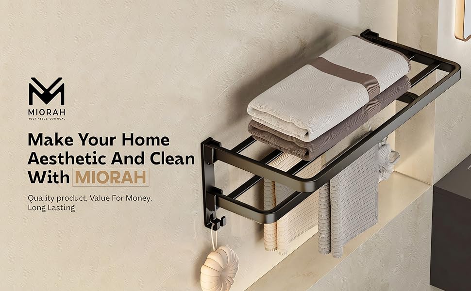 basin towel holder