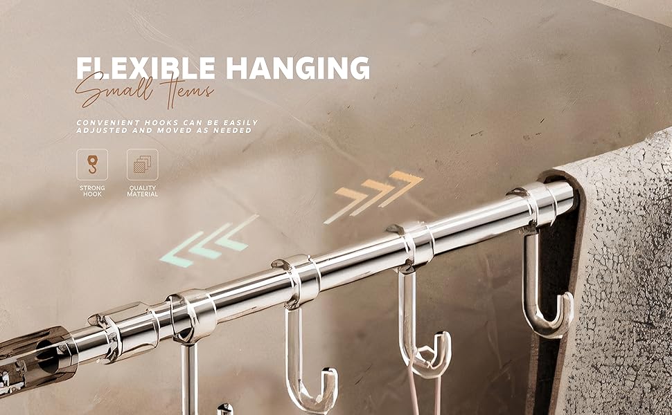towel rod self adhesive