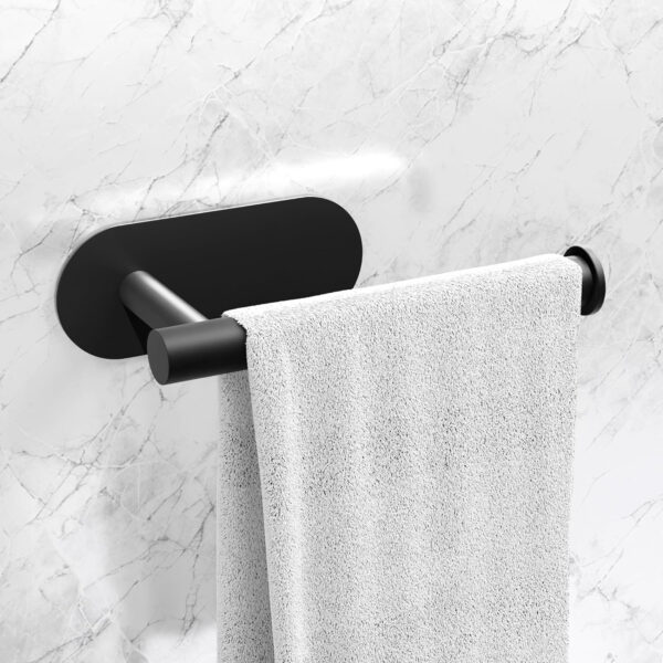 MIORAH Aerospace Aluminum Towel Holder in Bathroom – Wall Mounted Towel Hanger for Wash Basin & Bathroom Towel Hanger for Wall Use