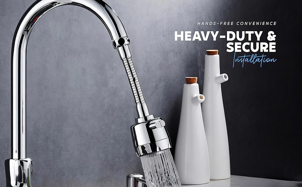 360 rotating kitchen sink tap faucet extender